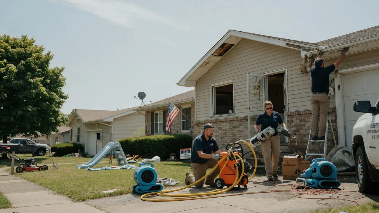 Water Damage Restoration in Brownstown, PA near me